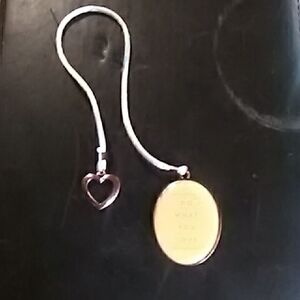 "Do What You Love" Heart Bookmark